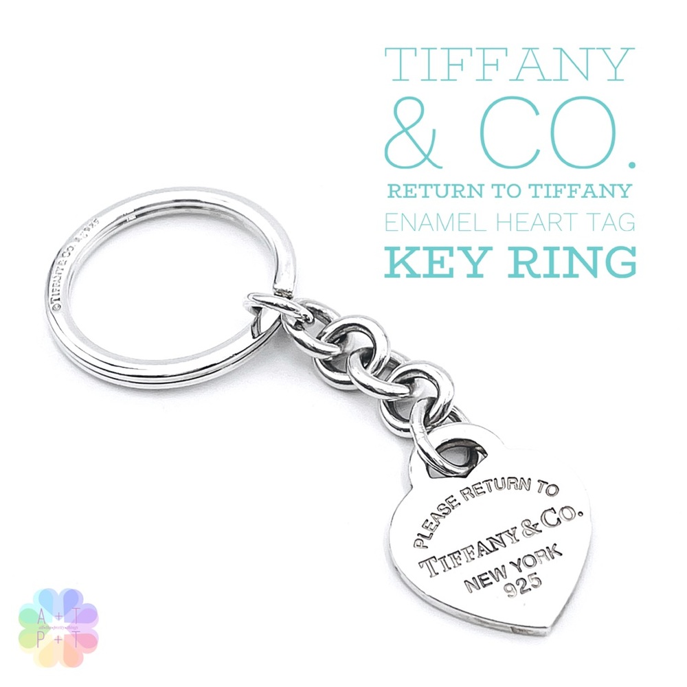 Tiffany & Co. Return to Tiffany Heart Key Ring